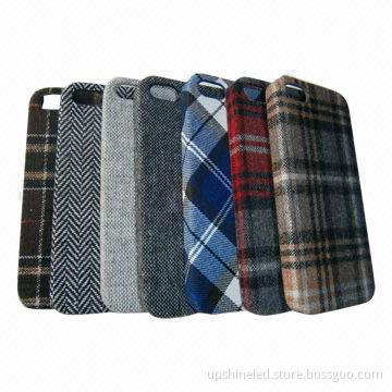 Cases for iPhone 5, IML Technology, Made of Fabric Material